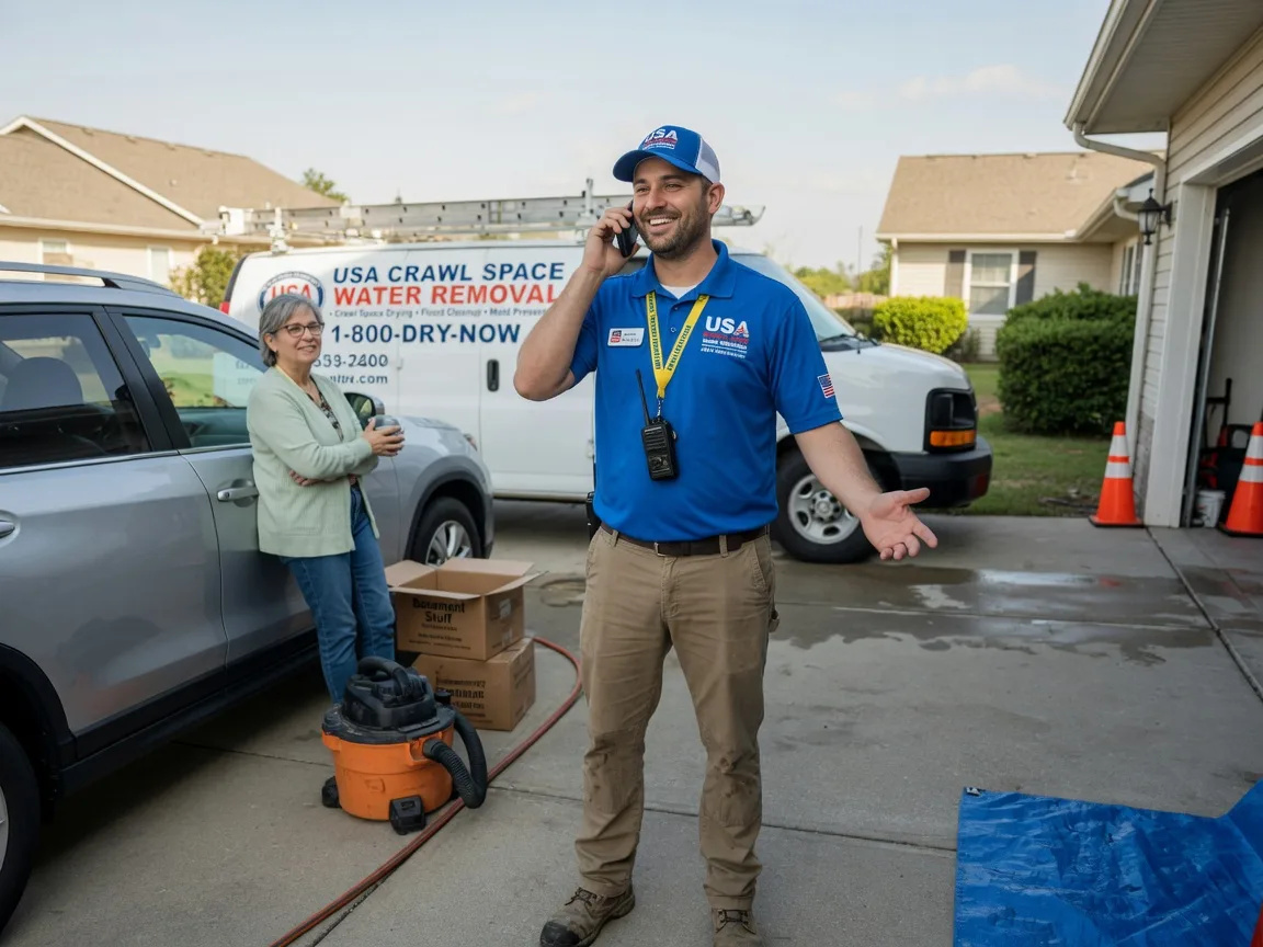 Crawl Space Water Removal Nahma, MI FAQs
